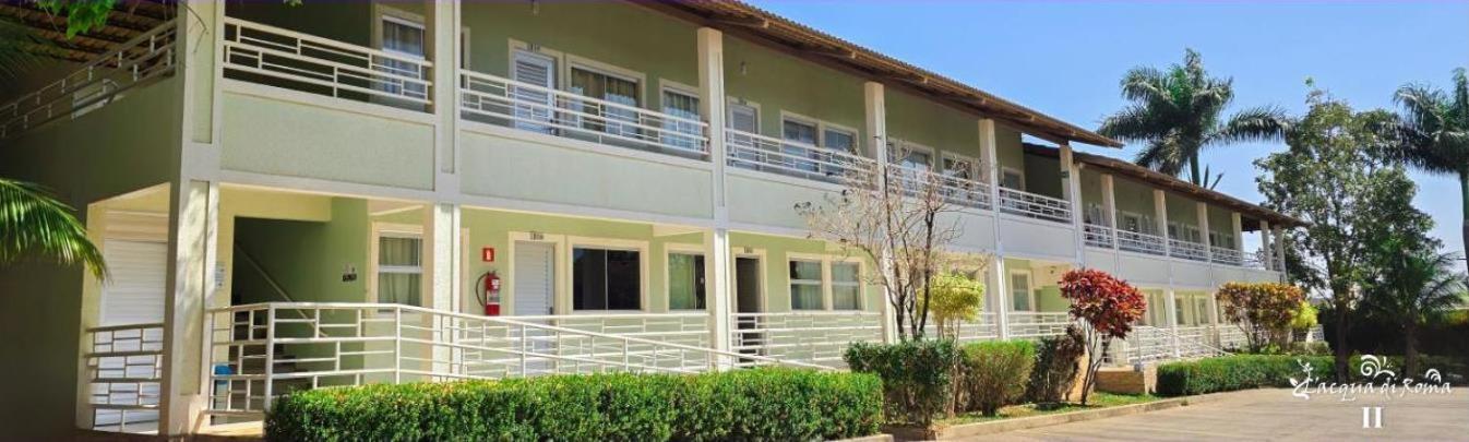 L'acqua Diroma - Suítes confortáveis - Park aquático 24 horas com Piscina de Ondas Caldas Novas Exterior foto
