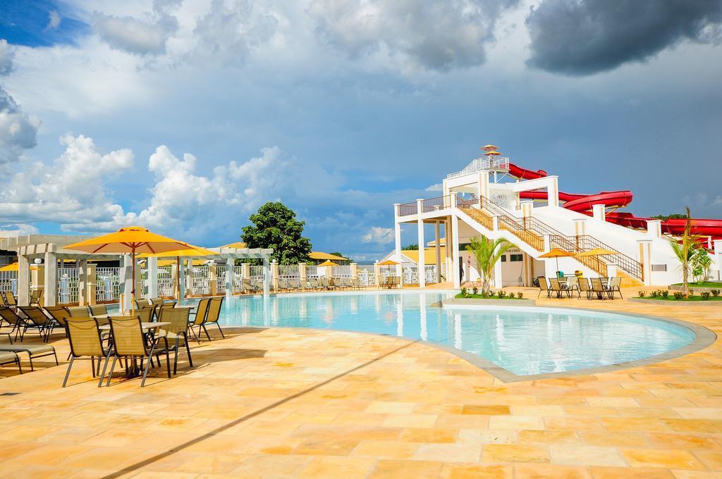 L'acqua Diroma - Suítes confortáveis - Park aquático 24 horas com Piscina de Ondas Caldas Novas Exterior foto